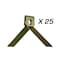 Safewaze Knock-Down Roof Anchor: Pack 25 FS871-25 - alternate 1